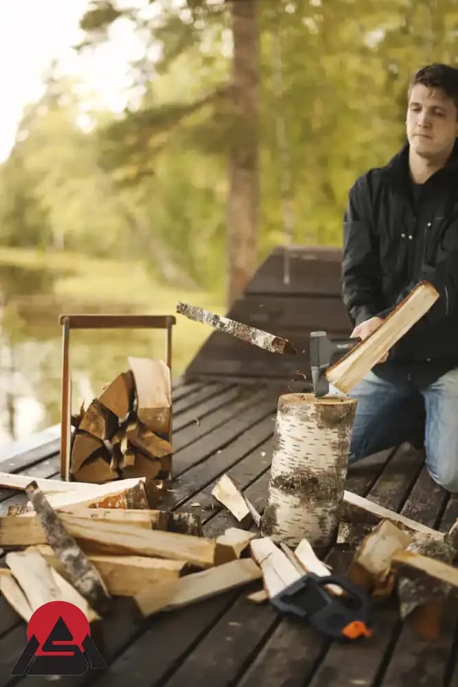 تبر کمپینگ فیسکارس Fiskars X11 Splitting Axe | تبر فیسکارس X11 — تصویر ۶