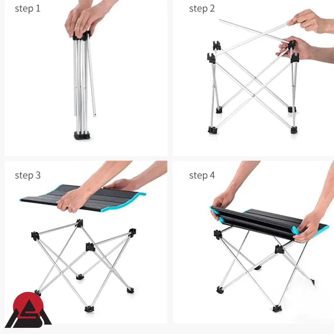 میز آلومینیومی تاشو نیچرهایک مدل NH19Z008-Z | میز سفری نیچرهایک — تصویر ۵
