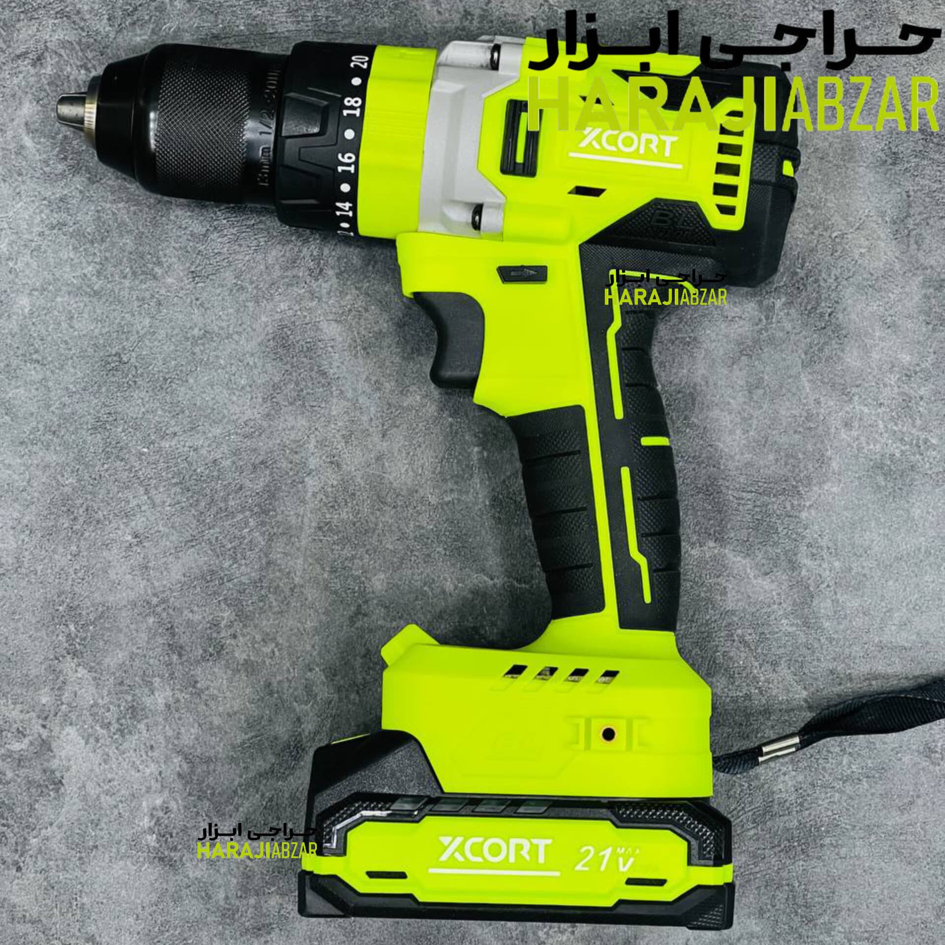 دریل شارژی چکشی ایکسکورت مدل XDC09-1390T — تصویر ۵