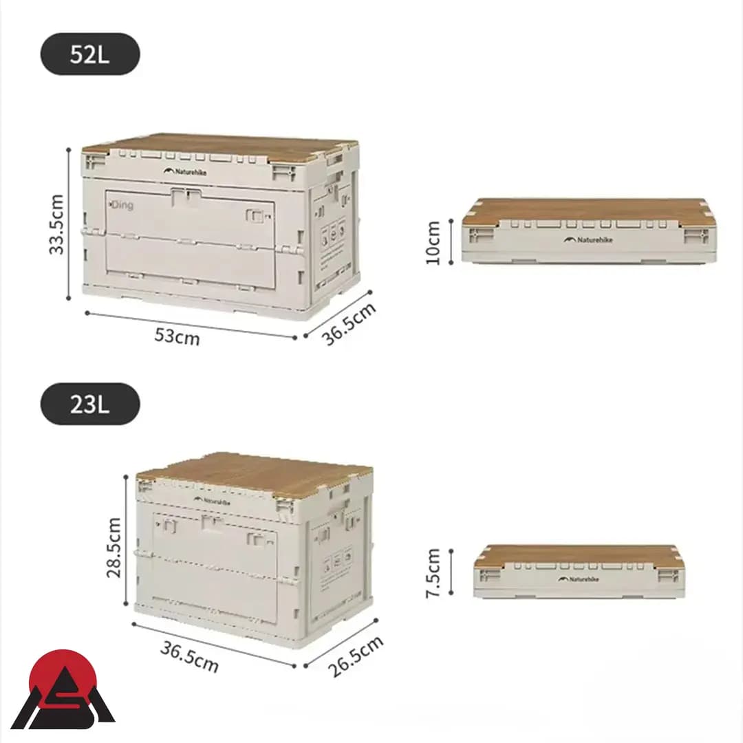 جعبه وسایل نیچرهایک 52 لیتر و 23 لیتر مدل CNK2450XB020 — تصویر ۳