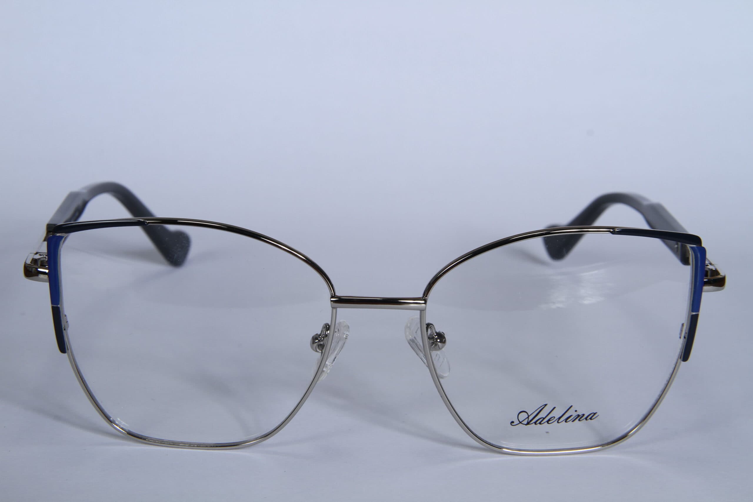 عینک طبی زنانه فلزی گربه ای برند Adelina مدل TS3002