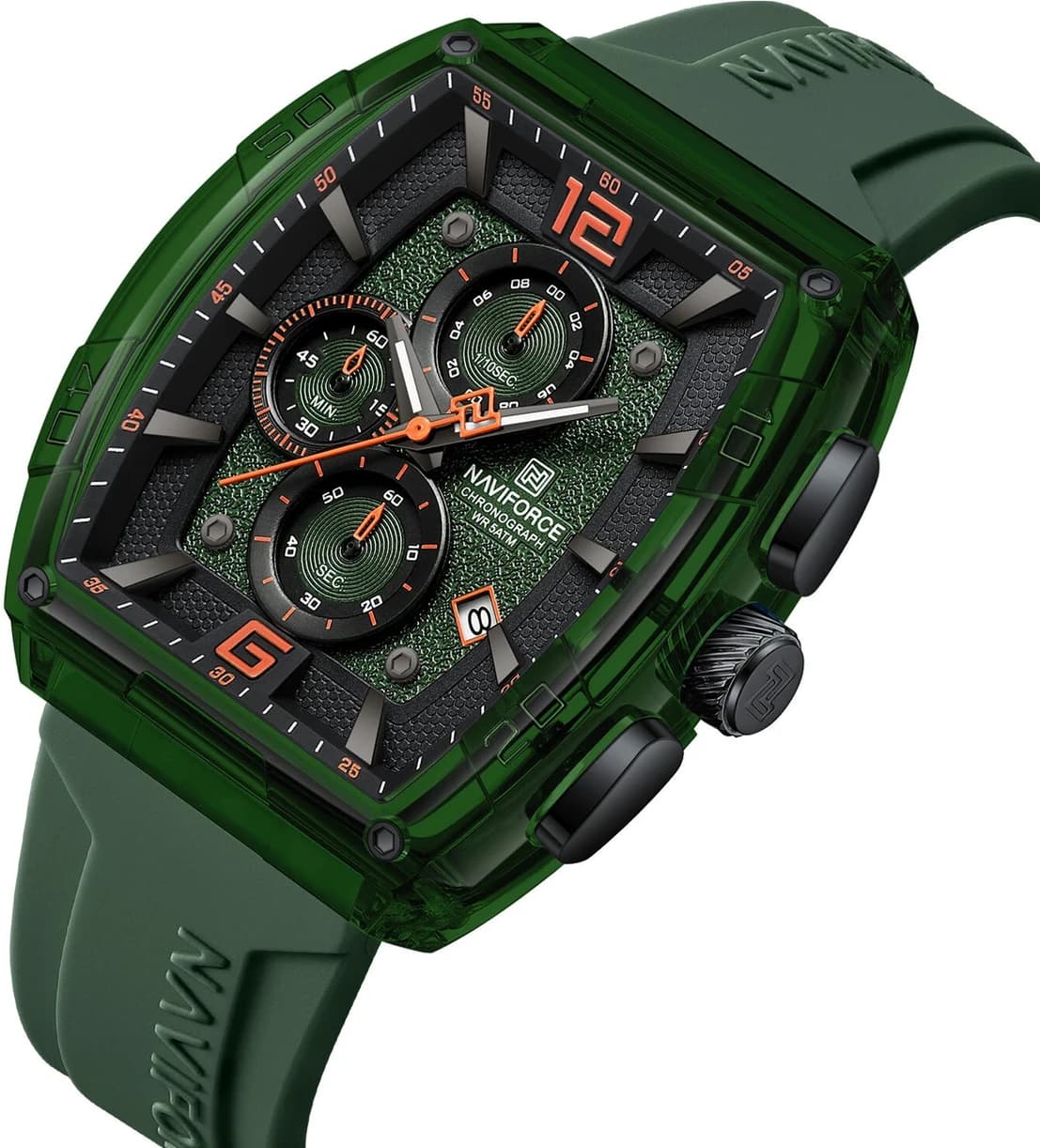 ساعت مچی مردانه اورجینال نیوی فورس NAVIFORCE NF6101 GNOGN — تصویر ۷
