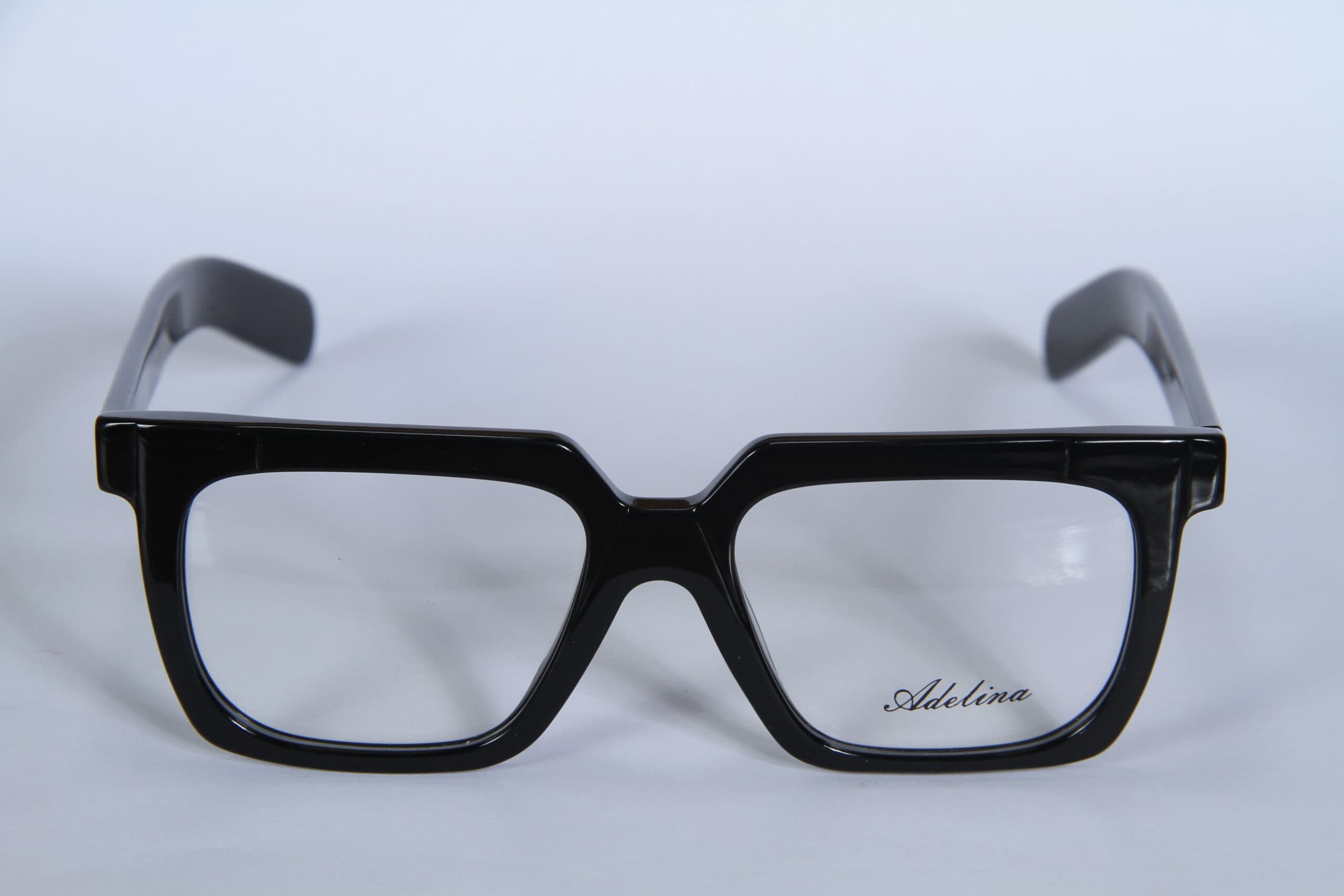 عینک طبی یونیسکس کائوچویی مستطیلی Retro Oversized برند Adelina مدل H2804