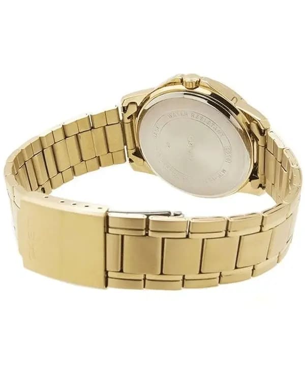 ساعت مردانه کاسیو CASIO MTP-V004G-1BUDF بند استیل طلایی — تصویر ۱۰