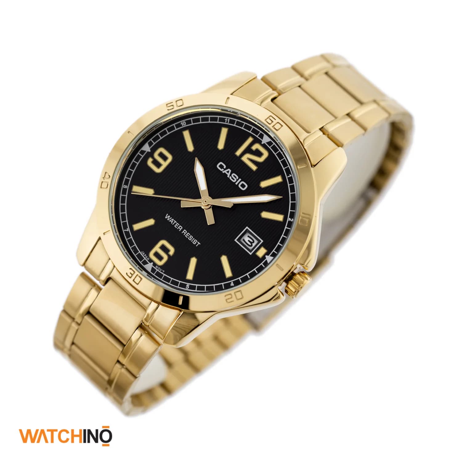 ساعت مردانه کاسیو CASIO MTP-V004G-1BUDF بند استیل طلایی — تصویر ۶