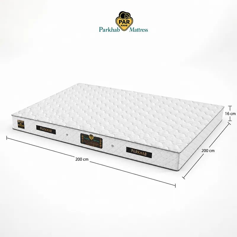 تشک فنری تاپ دو‌نفره پرخواب 200×200|مدل اکونومی برای اتاق‌خواب بزرگ — تصویر ۲