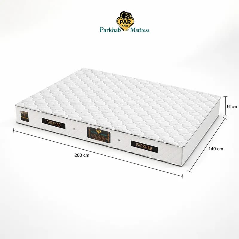 تشک فنری تاپ دو‌نفره پرخواب 140×200|تهویه عالی، گزینه اقتصادی اتاق کوچک
