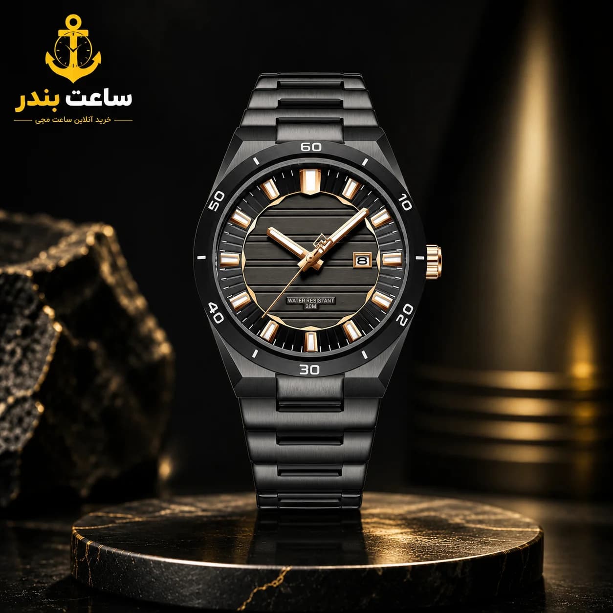 ساعت مردانه اورجینال نیوی فورس NAVIFORCE NF9268 BRGB — تصویر ۲