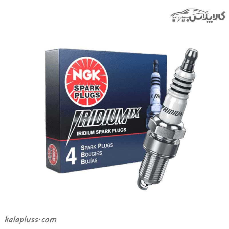 شمع سوزنی ایریدیوم پایه کوتاه NGK ژاپن 3764 BKR6EIX-11