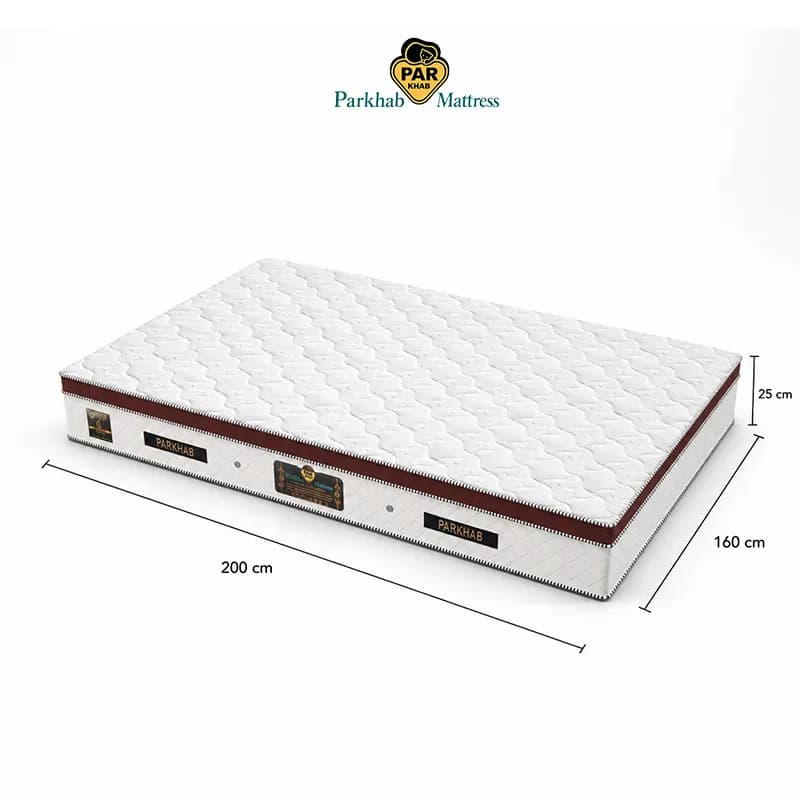 تشک طبی فنری مموری فوم یک‌نفره پرخواب 160×200|پرفروش‌ترین مدل با پشتیبانی مموری فوم