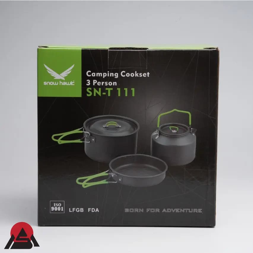 ست ظروف سه نفره اسنوهاک مدل SNT-111 — تصویر ۷