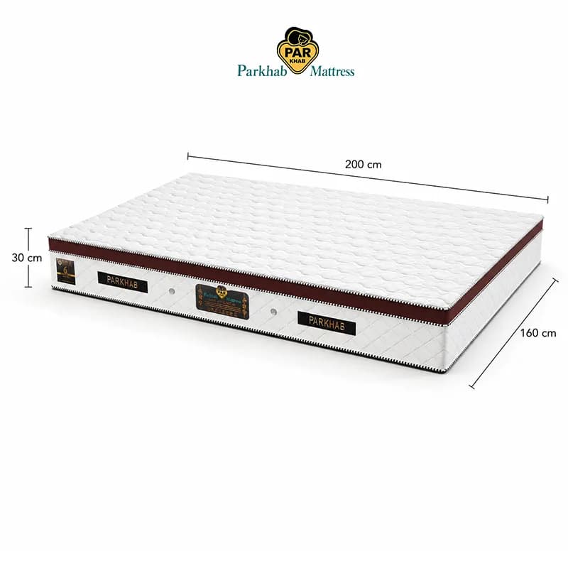 تشک سوپر طبی فنری مموری فوم دو‌نفره پرخواب 160×200|پرفروش‌ترین سایز تشک
