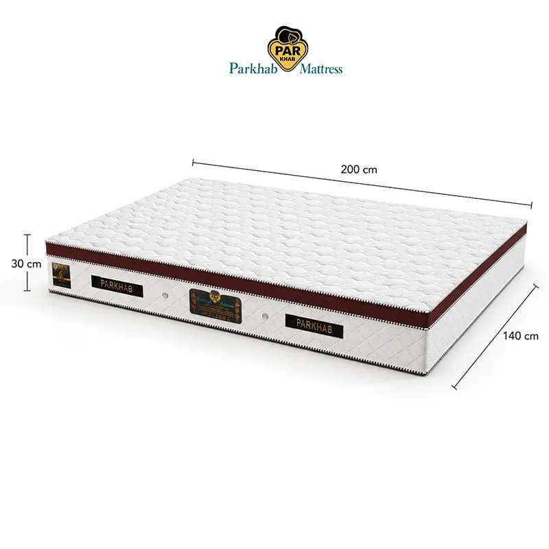 تشک سوپر طبی فنری مموری فوم دو‌نفره پرخواب 140×200|کاهش فشار مفاصل