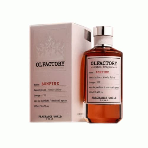 ادکلن فراگرنس ورد مدل اولفکتوری بانفایر Fragrance World Olfactory Bonfire