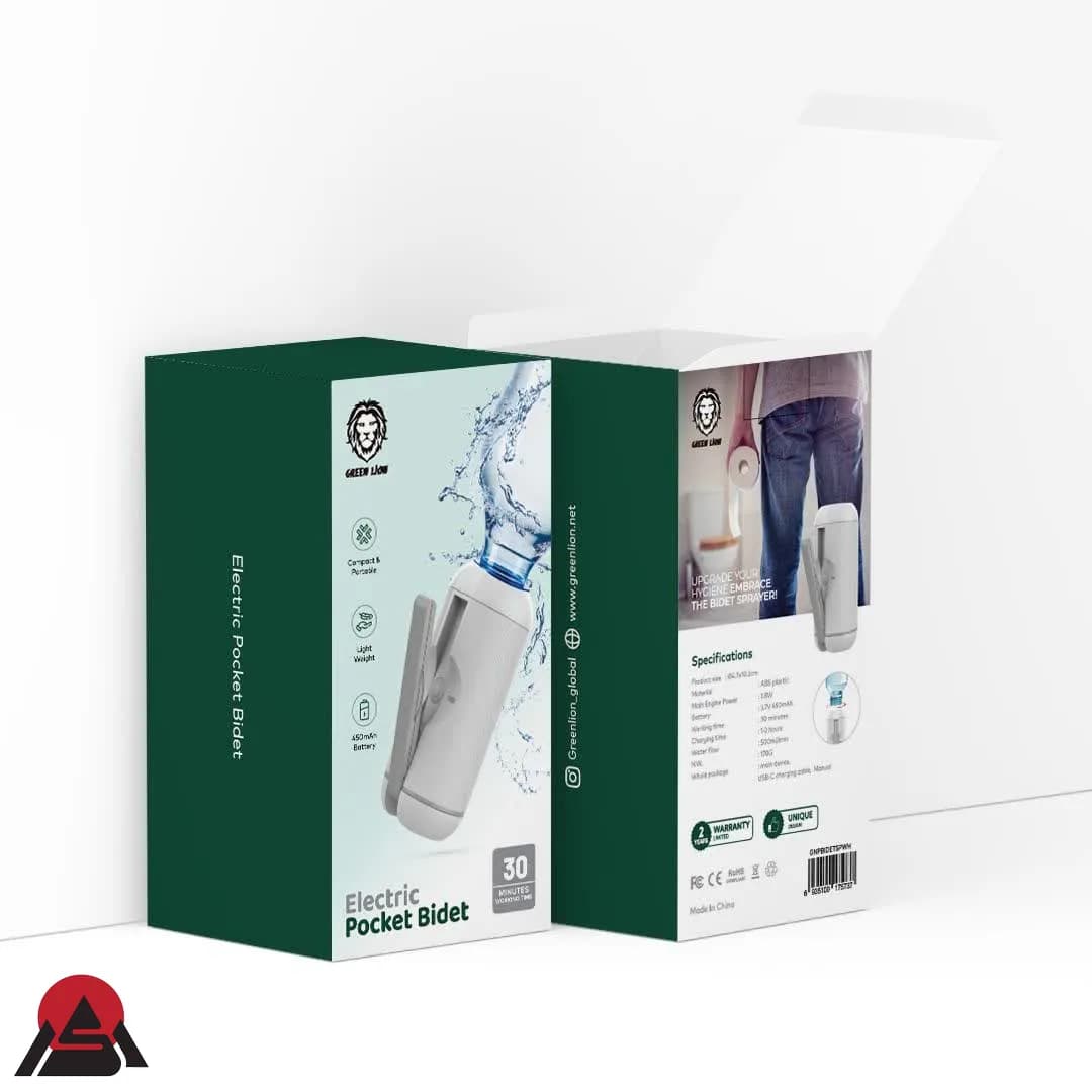 بیده برقی | گرین لاین (Green Electric Pocket Bidet) — تصویر ۳
