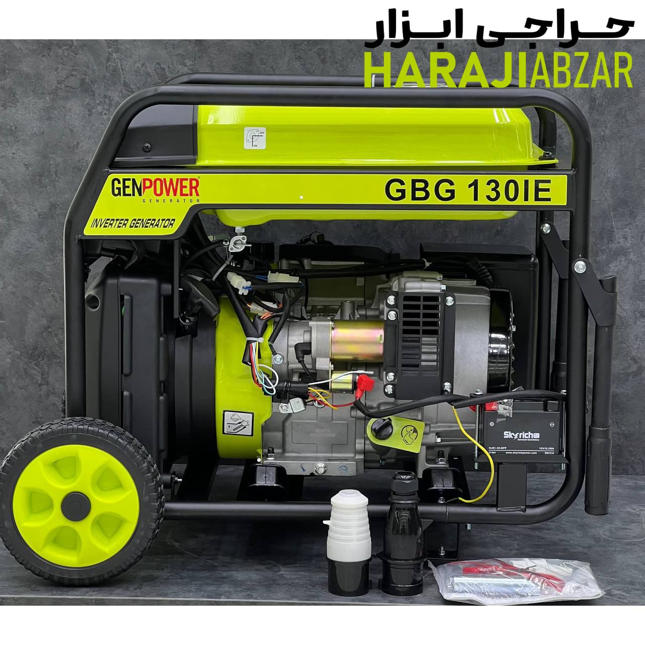 ژنراتور موتور برق اینورتری 13000 کاوا جن پاور مدل GBG130IE — تصویر ۸