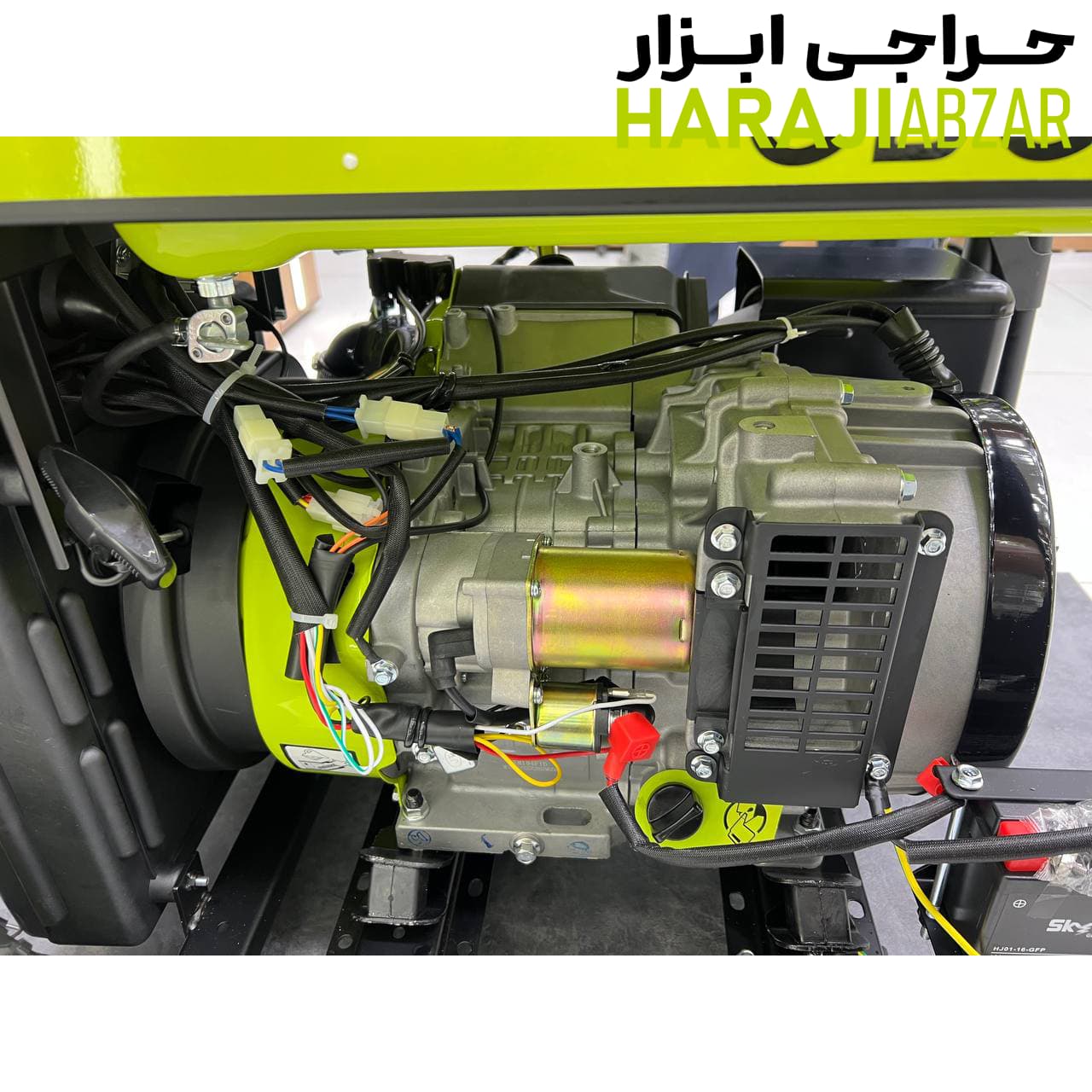 ژنراتور موتور برق اینورتری 13000 کاوا جن پاور مدل GBG130IE — تصویر ۴