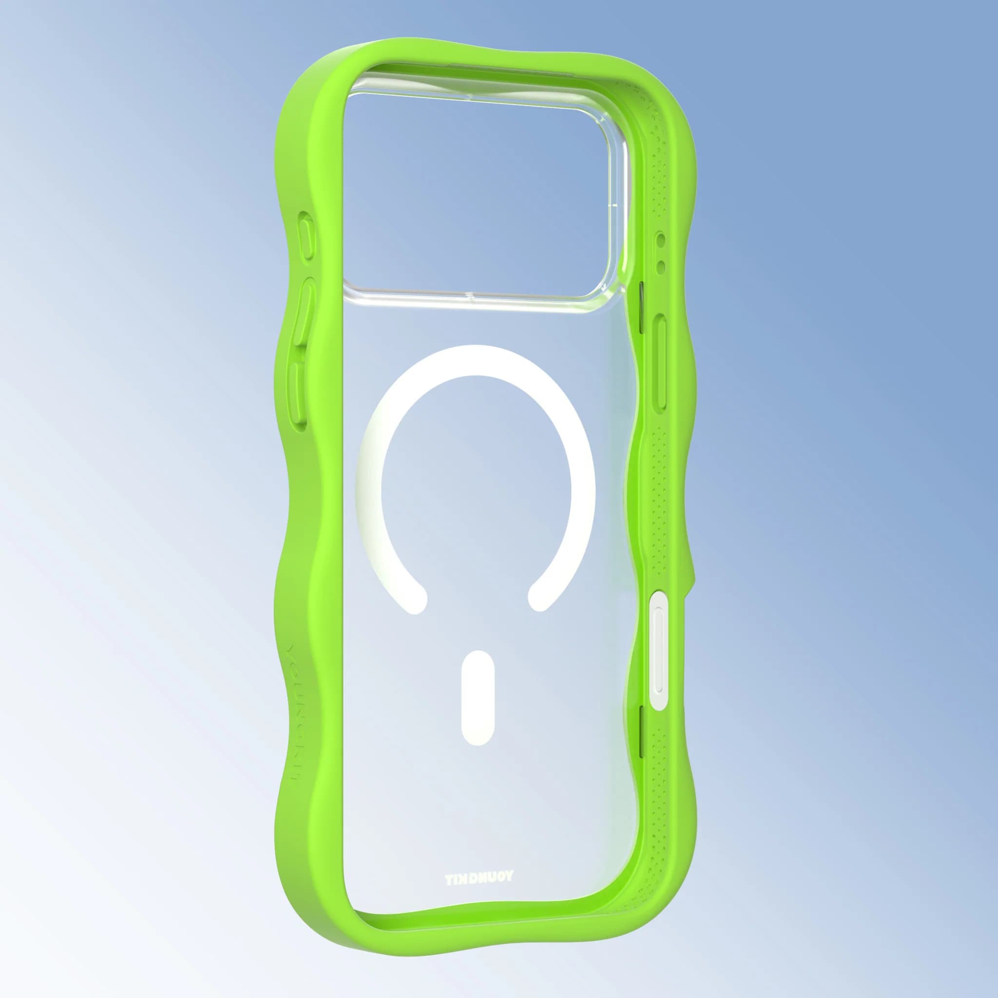 قاب آیفون از برند یانگ کیت / YoungKit سری Wavy Removable Silicone — تصویر ۳