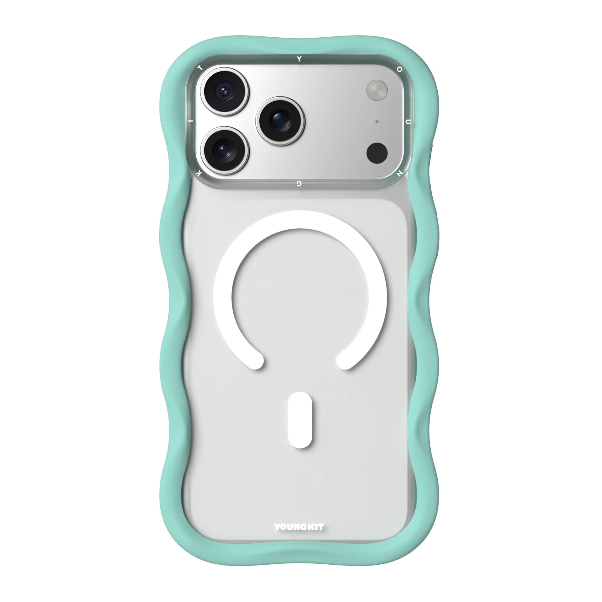 قاب آیفون از برند یانگ کیت / YoungKit سری Wavy Removable Silicone — تصویر ۹