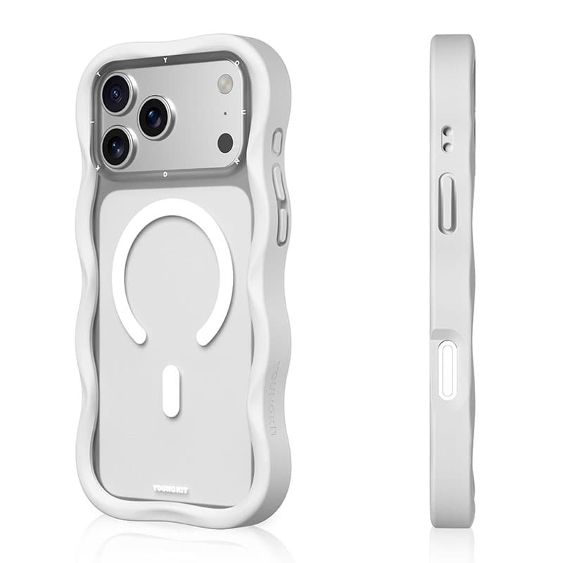 قاب آیفون از برند یانگ کیت / YoungKit سری Wavy Removable Silicone — تصویر ۵