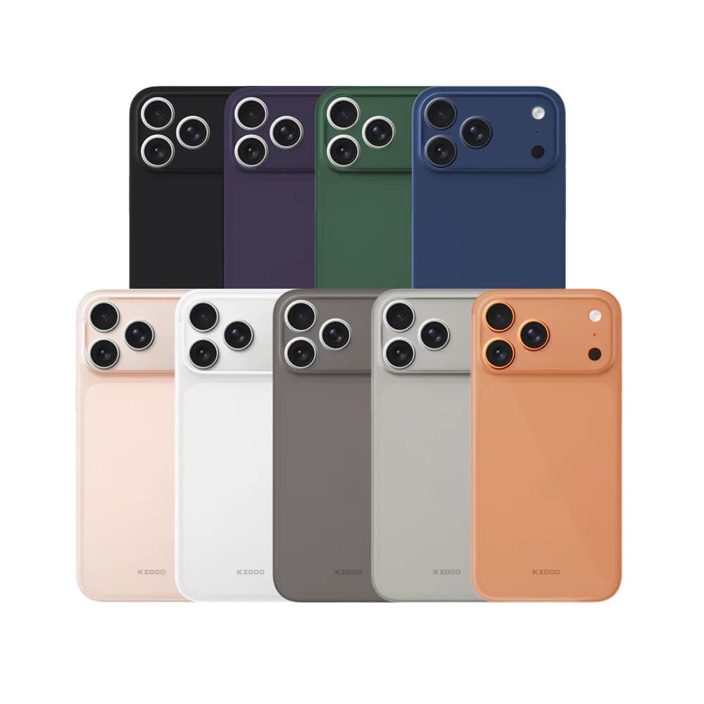 قاب نازک آیفون از برند کیدو / KZDOO (K-DOO) مدل ایر اسکین / AIRSKIN