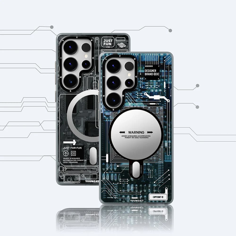 قاب سامسونگ از برند یانگ کیت / YoungKit مدل تکنولوژی / Technology