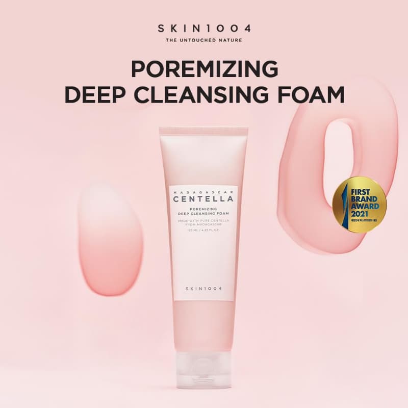 فوم شستشوی کنترل منافذ عمیق سنتلا اسکین1004 SKIN1004 Madagascar Centella Poremizing Deep Cleansing Foam — تصویر ۴
