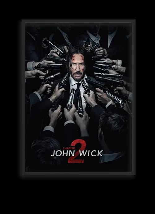 تابلو پوستر فیلم john wick
