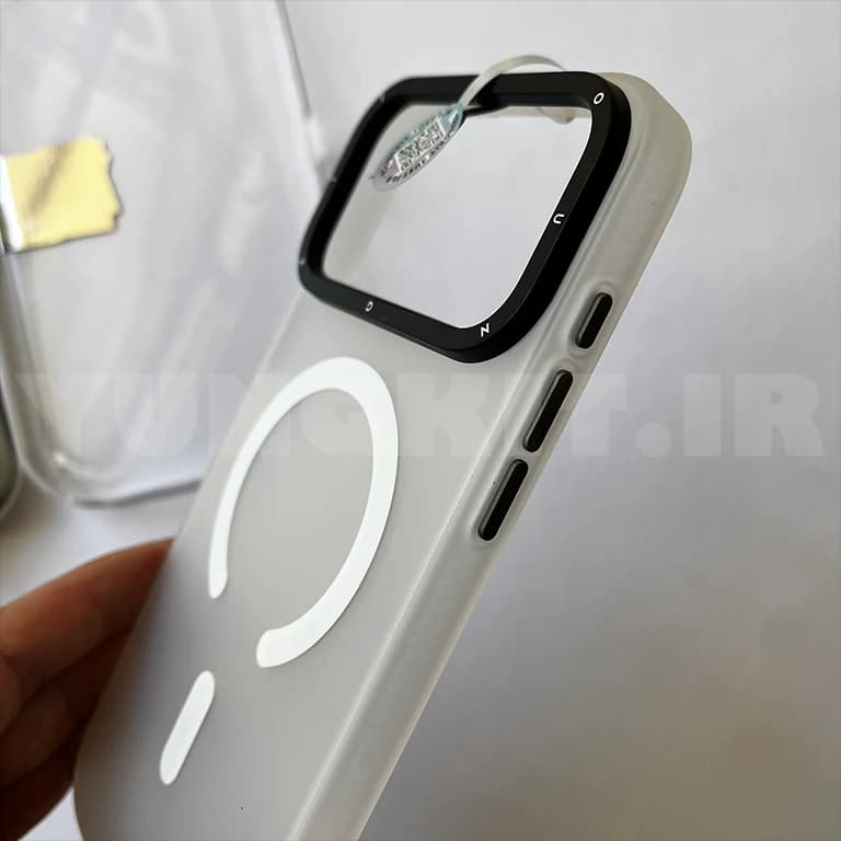 قاب آیفون از برند یانگ کیت / YoungKit مدل Hidden Sand رنگ White — تصویر ۵