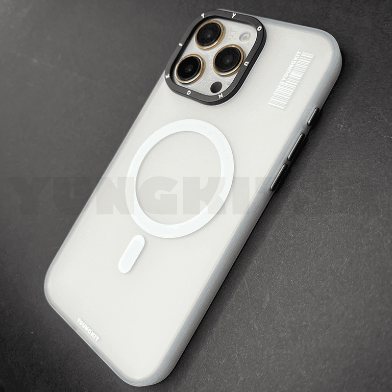 قاب آیفون از برند یانگ کیت / YoungKit مدل Hidden Sand رنگ White — تصویر ۶