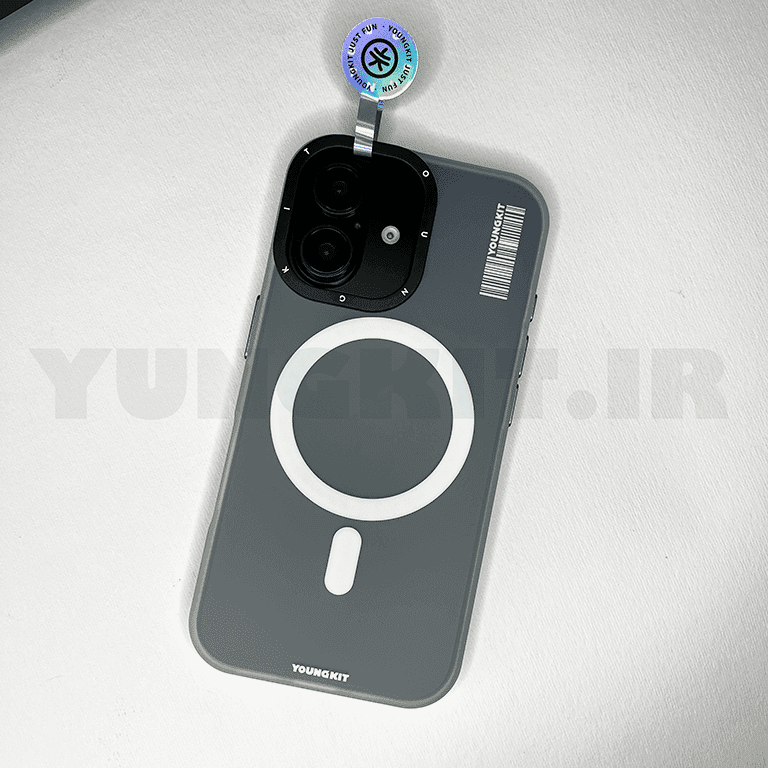 قاب آیفون از برند یانگ کیت / YoungKit مدل Hidden Sand رنگ White — تصویر ۷
