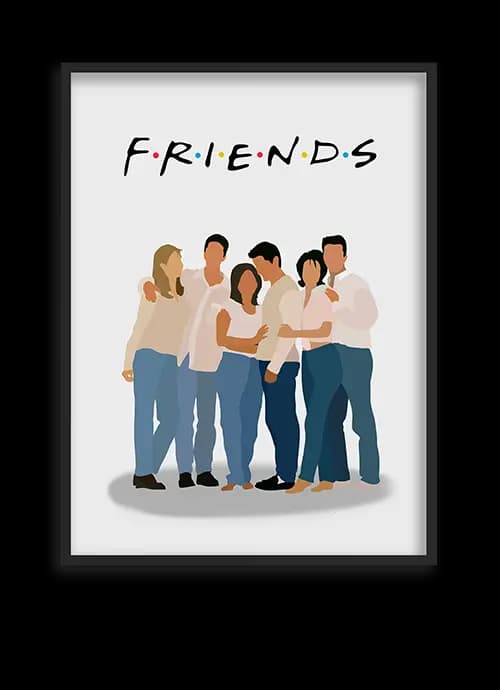 تابلو سریال FRIENDS — تصویر ۲