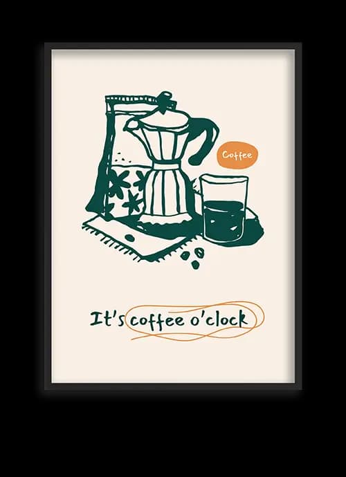 تابلو کافی شاپ-coffee