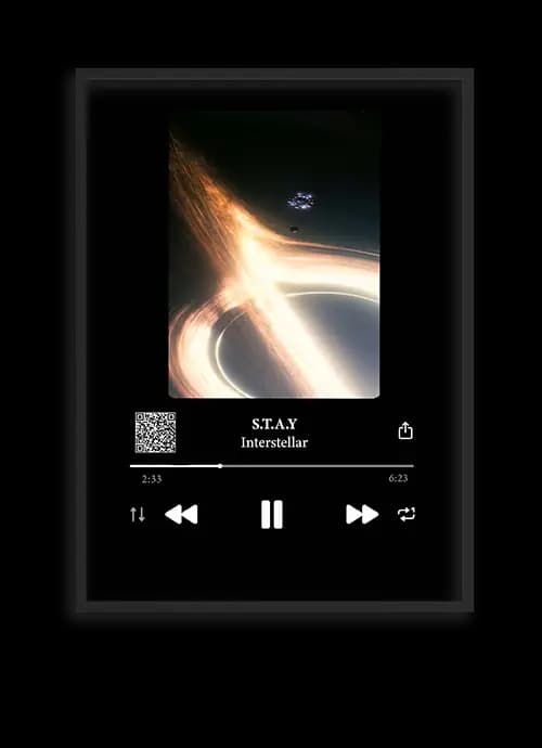 تابلو موزیک interstellar