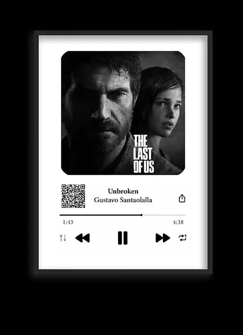 تابلو موزیک the last of us — تصویر ۲