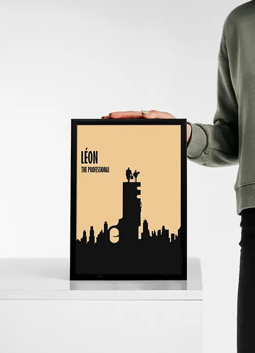 تابلو مینمال Leon — تصویر ۳