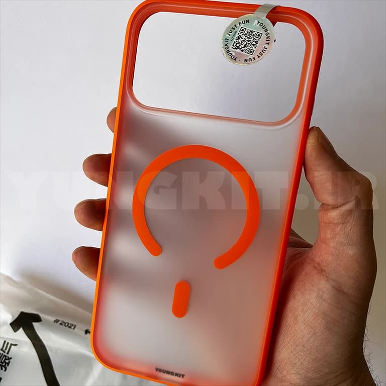قاب آیفون از برند یانگ کیت / YoungKit مدل کلیر / Clear — تصویر ۶