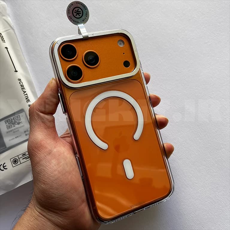 قاب آیفون از برند یانگ کیت / YoungKit مدل کریستال شیلد / Crystal Shield — تصویر ۳