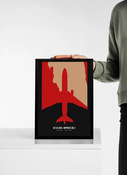 تابلو مینیمال mission impossible — تصویر ۳