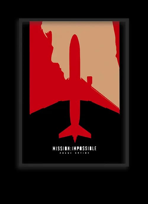 تابلو مینیمال mission impossible