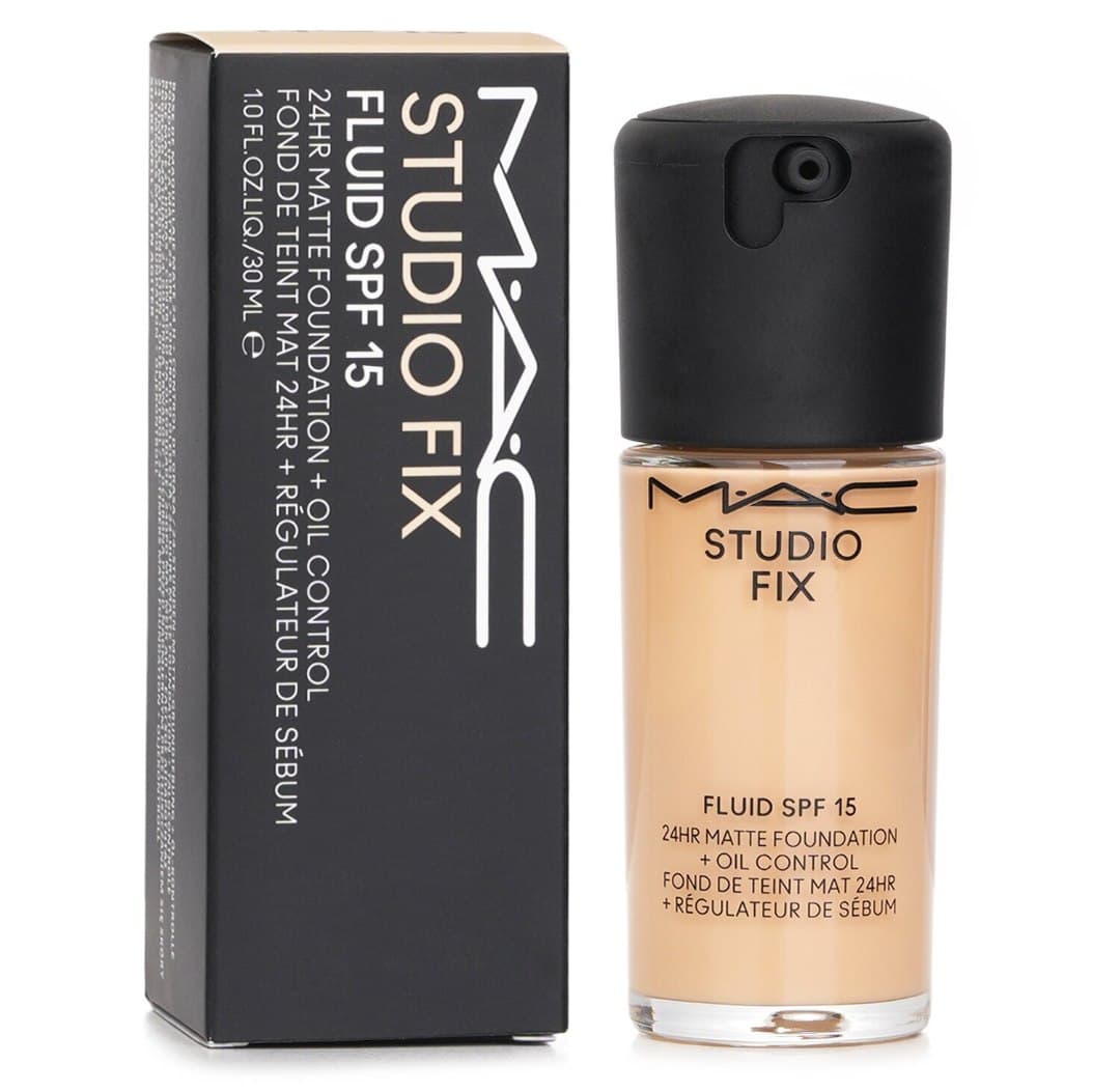 کرم‌پودر مک Studio Fix Fluid SPF 15 | پوشش مات و ماندگاری بالا