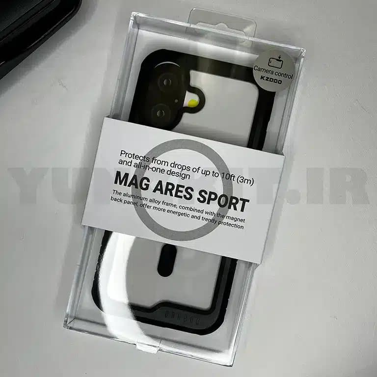 قاب آیفون از برند کیدو / KZDOO (K-DOO) مدل مگ آرس اسپورت / Mag Ares Sport — تصویر ۴