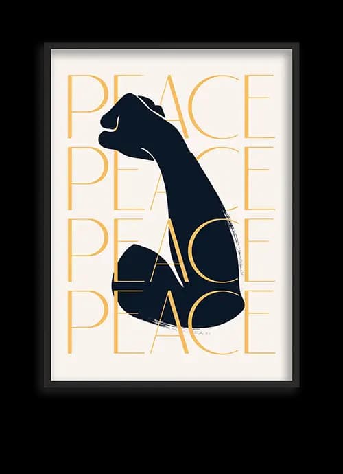 تابلو مدرن PEACE