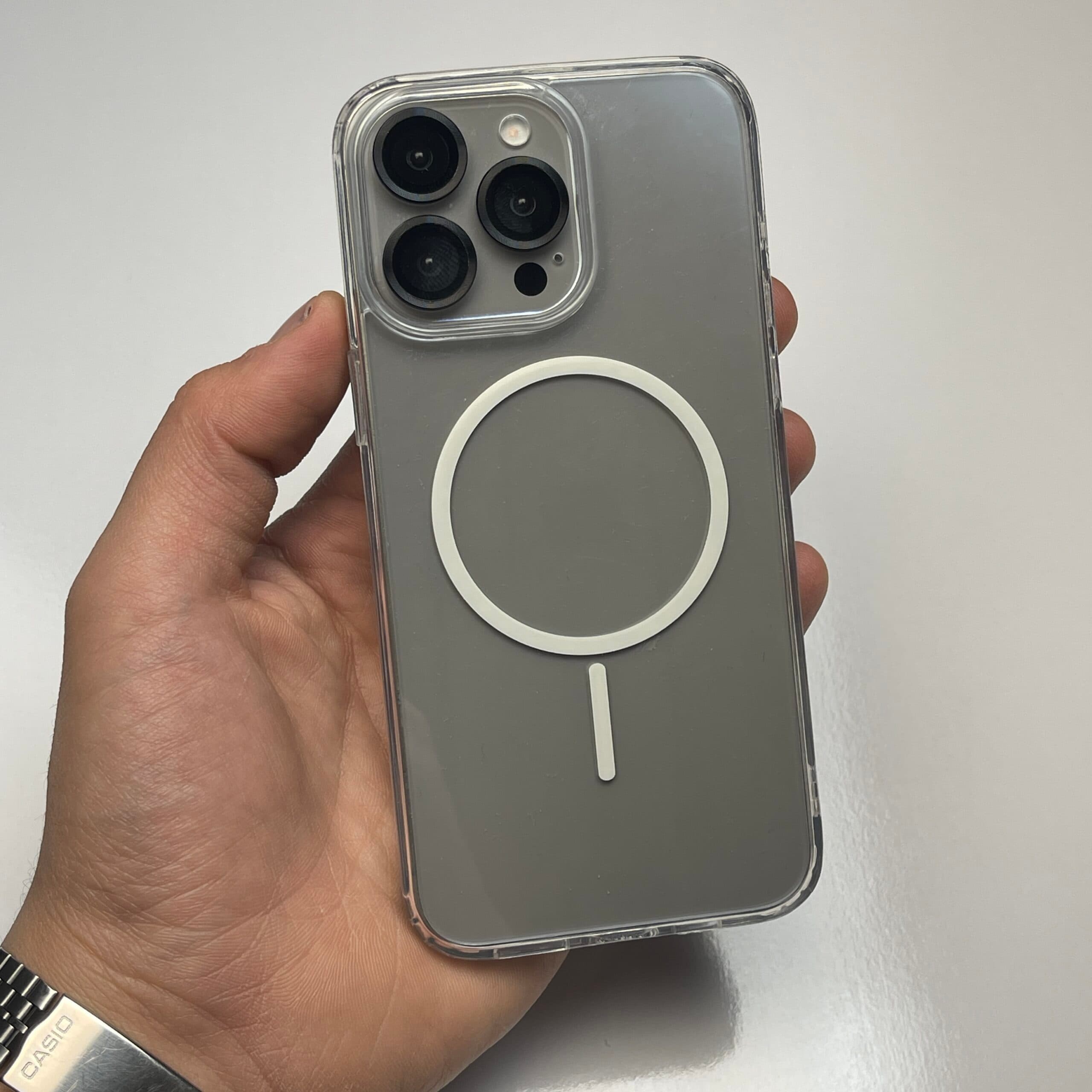 قاب مگسیف شفاف Magnetic برای گوشی‌های آیفون