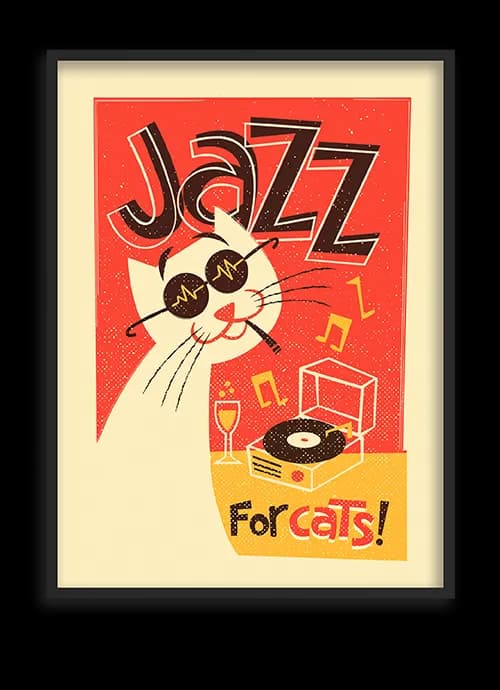 تابلو JAZZ For Cats