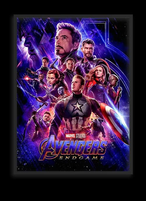 تابلوی پوستر فیلم AVENGERS ENDGAME