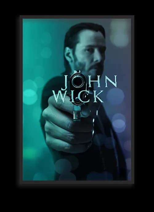 تابلوی پوستر فیلم JOHN WICK