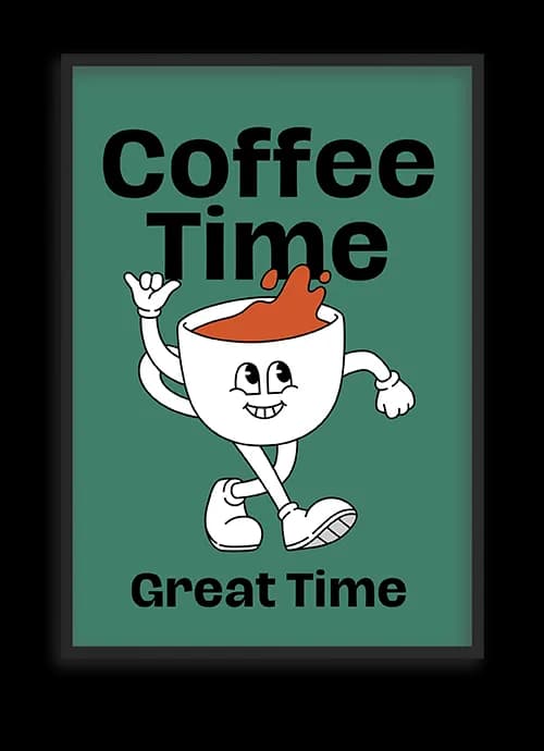تابلوی Coffee Time