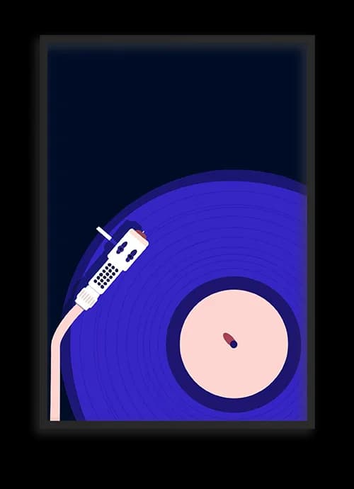 تابلوی صفحه گرامافون — تصویر ۲