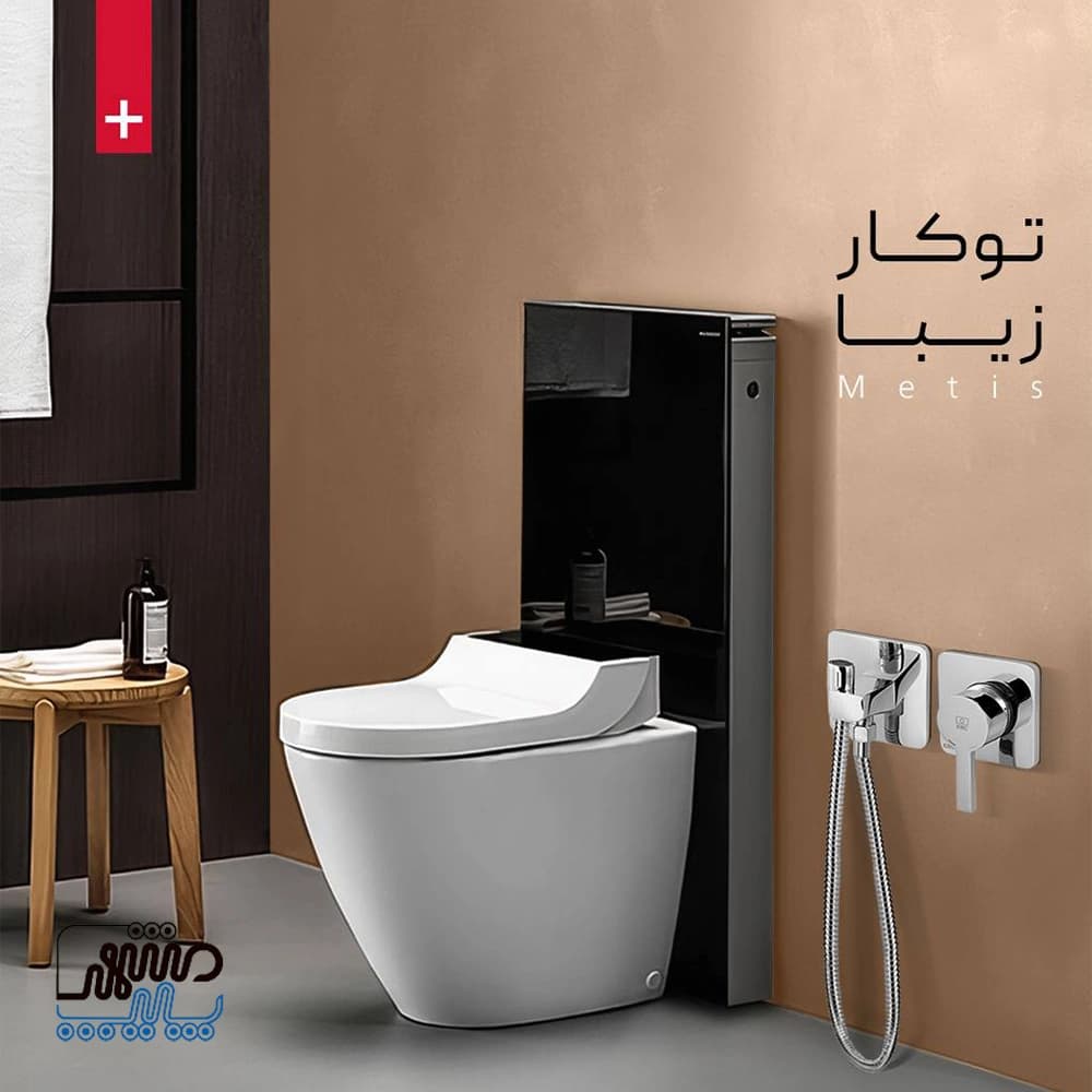 KWC شیر توالت توکار متیس — تصویر ۹